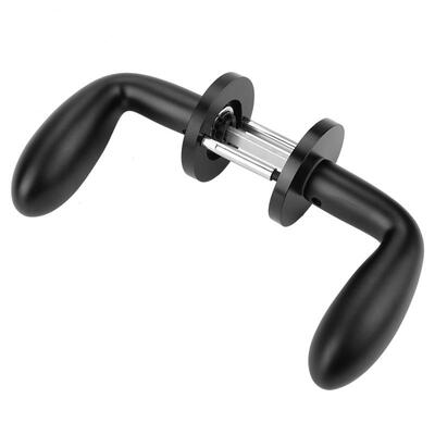 Greensen Black Door Solid Handle Lock Simple Style Space Aluminium Lock for Indoor Wooden Door 35-45cm
Greensen Black Door Solid Handle Lock Simple Style Space Aluminium Lock for Indoor Wooden Door 35-45cm