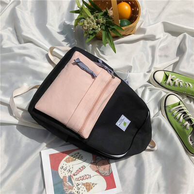 Japanese double shoulder bag female bump color junior high school students bag female Korean version ulzzang high school student b
Japanese double shoulder bag female bump color junior high school students bag female Korean version ulzzang high school student b