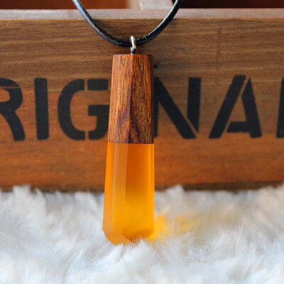 Wood Resin Necklace Women Men Handmade Necklaces & Pendants Rope Wooden Necklace Jewelry Gifts
Wood Resin Necklace Women Men Handmade Necklaces & Pendants Rope Wooden Necklace Jewelry Gifts