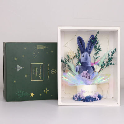 Wishing Light Rabbit Decor Light Dry Flowers Gift Box Home Garden Festive Party Supplies Artificial Decorations
Wishing Light Rabbit Decor Light Dry Flowers Gift Box Home Garden Festive Party Supplies Artificial Decorations