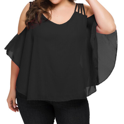 Roseonmyhand Fashion Women Chiffon Plus Size T-shirt O-Neck Solid Blouse Sleeveless Tops
Roseonmyhand Fashion Women Chiffon Plus Size T-shirt O-Neck Solid Blouse Sleeveless Tops