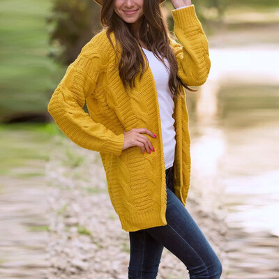 Roseonmyhand Womens Long Sleeve Knitwear Open Front Cardigan Sweaters Casual Outerwear
Roseonmyhand Womens Long Sleeve Knitwear Open Front Cardigan Sweaters Casual Outerwear