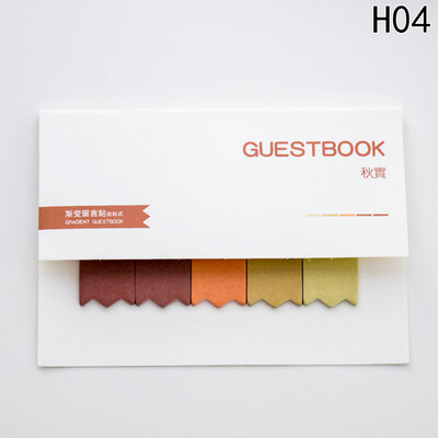 100 pagesset Sticky Notes Gradient Color Self-Adhesive Memo Pad Sticky Notes Bookmark School Office Supply
100 pagesset Sticky Notes Gradient Color Self-Adhesive Memo Pad Sticky Notes Bookmark School Office Supply