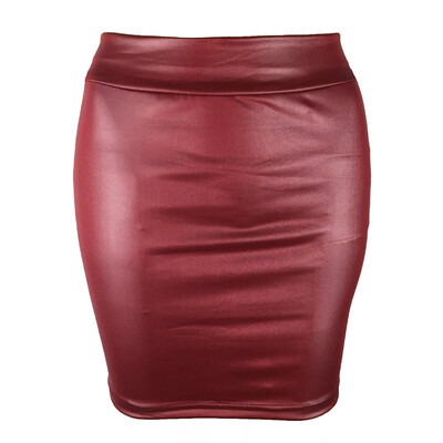 Womens Hips Wrapped Faux Leather Sexy Mini Skirt Business Office Work Bottoms
Womens Hips Wrapped Faux Leather Sexy Mini Skirt Business Office Work Bottoms