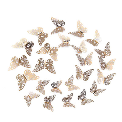 12 golden butterfly home decoration butterfly adornment 3D Butterfly Wall Sticke
12 golden butterfly home decoration butterfly adornment 3D Butterfly Wall Sticke