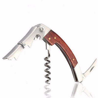 Wood Handle Professional Wine Opener Multifunction Portable Screw Corkscrew Wine Bottle Opener Cook Tools
Wood Handle Professional Wine Opener Multifunction Portable Screw Corkscrew Wine Bottle Opener Cook Tools