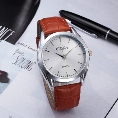 Lite type high-end business watch with diamond sun pattern stainless steel case leather strap watch
Lite type high-end business watch with diamond sun pattern stainless steel case leather strap watch