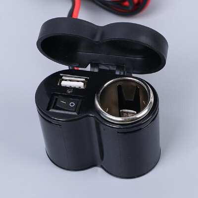 12-24V Volts Car Accessories Motorcycle Scooter Handlebar Waterproof Lamp Switch USB Charger Clamp Phone Charger With Cigar Lighte
12-24V Volts Car Accessories Motorcycle Scooter Handlebar Waterproof Lamp Switch USB Charger Clamp Phone Charger With Cigar Lighte