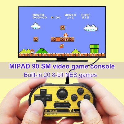MIPAD 90 SM Mini Game Console Built-in 20 8-Bit NES Games Support TV Output Video Game Console Handheld Game Players for Children
MIPAD 90 SM Mini Game Console Built-in 20 8-Bit NES Games Support TV Output Video Game Console Handheld Game Players for Children