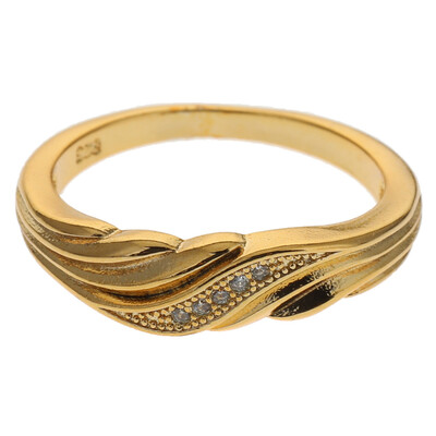 Stunning Unisex Women Men Fashion Accent 18K Yellow Gold Platinum Diamond Engagement Wedding Bands Rings Promise Ring