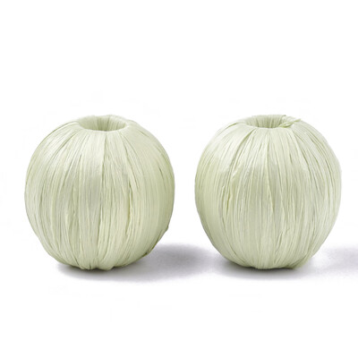 Handmade Raffia Woven Beads with Wood Inside Round LightGreen 2830x2830mm Hole 9mm
Handmade Raffia Woven Beads with Wood Inside Round LightGreen 2830x2830mm Hole 9mm