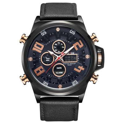 WEIDE WH7309 Quartz Digital Electronic Watch Dual Time Date Week Alarm Stopwatch 3ATM Waterproof Timer Business Men Fashion Casual
WEIDE WH7309 Quartz Digital Electronic Watch Dual Time Date Week Alarm Stopwatch 3ATM Waterproof Timer Business Men Fashion Casual