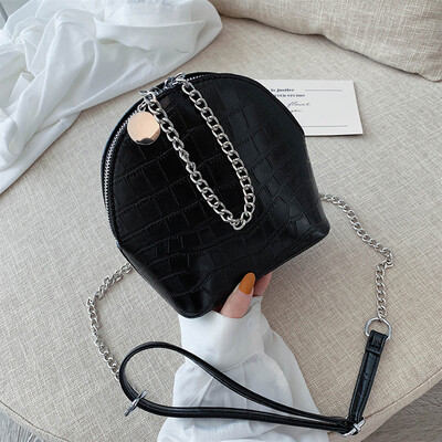 2019 new Korean version of shell bag woman slanted mini stone grain women bag chain carrying single shoulder bag tide
2019 new Korean version of shell bag woman slanted mini stone grain women bag chain carrying single shoulder bag tide