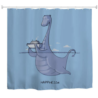 Nessie Polyester Shower Curtain Bathroom Curtain High Definition 3D Printing Water-Proof
Nessie Polyester Shower Curtain Bathroom Curtain High Definition 3D Printing Water-Proof