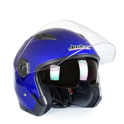 JIEKAI Motorcycle Helmet Open Face Racing Riding Vintage Helmet with Dual Lens for Men Women
JIEKAI Motorcycle Helmet Open Face Racing Riding Vintage Helmet with Dual Lens for Men Women