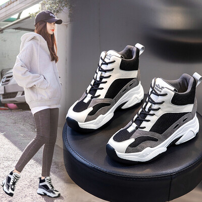 Small white shoes womens new autumn&winter casual wild high-top leather womens shoes thic
Small white shoes womens new autumn&winter casual wild high-top leather womens shoes thic