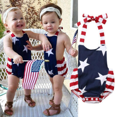 4th of July Newborn Baby Boys Girls Strap Romper Bodysuit Summer Clothes Outfits
4th of July Newborn Baby Boys Girls Strap Romper Bodysuit Summer Clothes Outfits