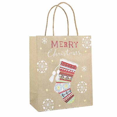 FUNNYBUNNY Kraft Paper Bag with Handles Portable Christmas Gift Candy Bag Vintage Style Christmas Party Paper Carrier Tote
FUNNYBUNNY Kraft Paper Bag with Handles Portable Christmas Gift Candy Bag Vintage Style Christmas Party Paper Carrier Tote