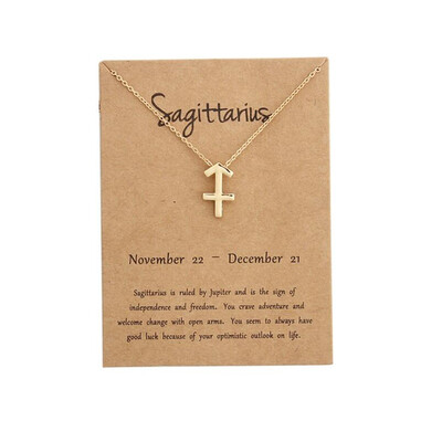 12 Constellation Zodiac Sign Pendant Necklace Gold Short Chain Choker Leo Libra Necklaces for Womens Girl Jewelry Birthday Gift
12 Constellation Zodiac Sign Pendant Necklace Gold Short Chain Choker Leo Libra Necklaces for Womens Girl Jewelry Birthday Gift
