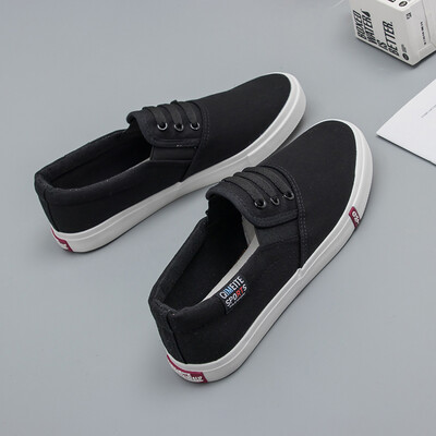 Fall 2019 new Korean version of Joker small white canvas shoes a pedal womens shoes flat casual black lazy shoes
Fall 2019 new Korean version of Joker small white canvas shoes a pedal womens shoes flat casual black lazy shoes