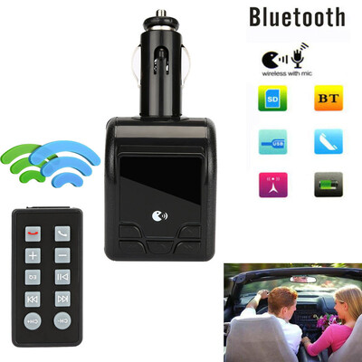 〖Follure〗Car Bluetooth Wireless FM Transmitter AUX Radio Adapter MP3 Handsfree Call BK
〖Follure〗Car Bluetooth Wireless FM Transmitter AUX Radio Adapter MP3 Handsfree Call BK