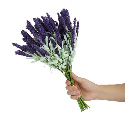 Greensen Artificial Flocked Lavender Bouquet Flowers Bunch Bridal Home Diy Garden Wedding Decor
Greensen Artificial Flocked Lavender Bouquet Flowers Bunch Bridal Home Diy Garden Wedding Decor