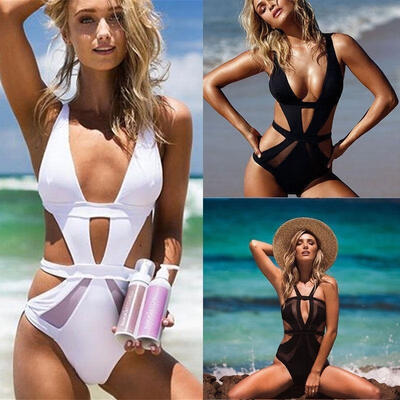 Womens Swimming Costume Padded Swimsuit Monokini Swimwear Push Up Bikini Sets
Womens Swimming Costume Padded Swimsuit Monokini Swimwear Push Up Bikini Sets