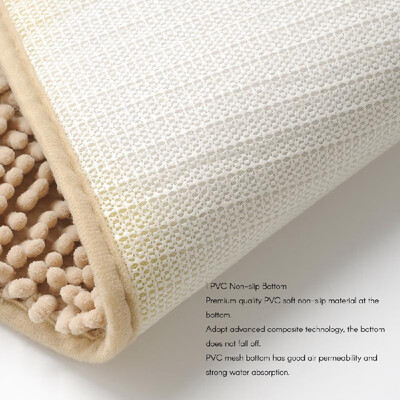 Microfiber Bath Rugs Chenille Floor Mat Carpet Soft Indoor Washable Bathroom Floor Mat
Microfiber Bath Rugs Chenille Floor Mat Carpet Soft Indoor Washable Bathroom Floor Mat