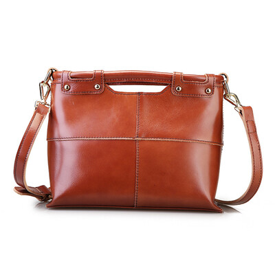 Tailored New top cowhide bag ladies shoulder bag genuine leather portable Messenger bag
Tailored New top cowhide bag ladies shoulder bag genuine leather portable Messenger bag