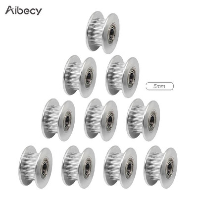 Aibecy Idle Pulley Gear Wheel Aluminium Idler Gear Teeth 3mm4mm5mm Core Diameter 3D Printers Parts for GT2 6mm Wide Timing Belt
Aibecy Idle Pulley Gear Wheel Aluminium Idler Gear Teeth 3mm4mm5mm Core Diameter 3D Printers Parts for GT2 6mm Wide Timing Belt