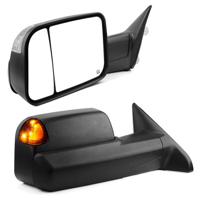 Pair for 2009-2015 Dodge Ram Truck Power Heated LED Puddle Signals Tow Mirrors
Pair for 2009-2015 Dodge Ram Truck Power Heated LED Puddle Signals Tow Mirrors
