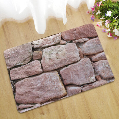 Gobestart Fake Tile Bricks Mat Bedroom Kitchen Floor Pad Non-slip Bath Rug Mat Door Carpet
Gobestart Fake Tile Bricks Mat Bedroom Kitchen Floor Pad Non-slip Bath Rug Mat Door Carpet