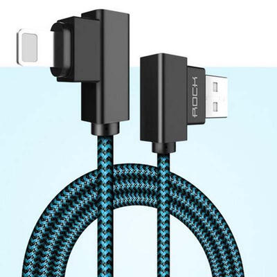 ROCK Lock Double Head Shape Apple USB Data Cable Creative Nylon Braid Lightning USB Data Cable-1m
ROCK Lock Double Head Shape Apple USB Data Cable Creative Nylon Braid Lightning USB Data Cable-1m
