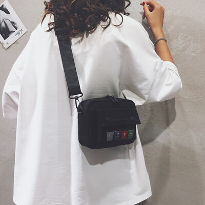 Net red small bag female 2019 new casual ins Harajuku canvas bag Korean version of the wild broadband shoulder Messenger bag
Net red small bag female 2019 new casual ins Harajuku canvas bag Korean version of the wild broadband shoulder Messenger bag