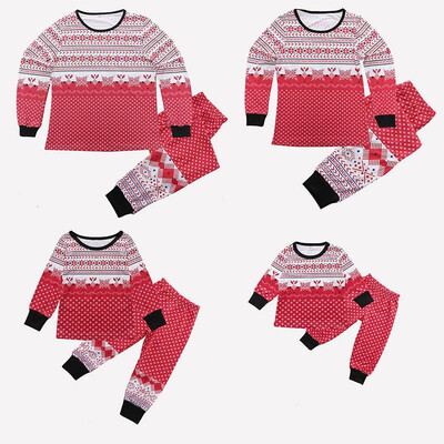 Christmas Family Women Pajamas Sets Snowflake Print Long Sleeve Blouse Pants Sleepwear Nightwear Outfits
Christmas Family Women Pajamas Sets Snowflake Print Long Sleeve Blouse Pants Sleepwear Nightwear Outfits