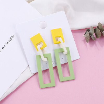 Flashbuy Acrylic Square Geometric Drop Earrings For Women Alloy Earrings Exaggeration Simple Trend Fashion Jewelry Earrings
Flashbuy Acrylic Square Geometric Drop Earrings For Women Alloy Earrings Exaggeration Simple Trend Fashion Jewelry Earrings