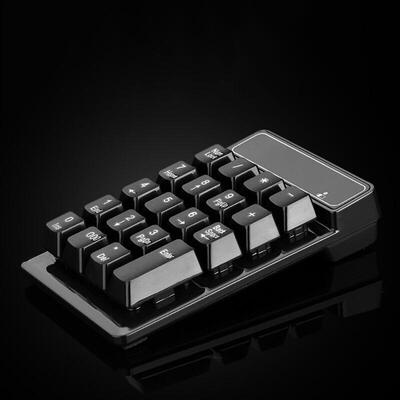 SK-51AG Portable Mini USB 24G Wireless 18-Key Numeric Keyboard Numpad Keypad