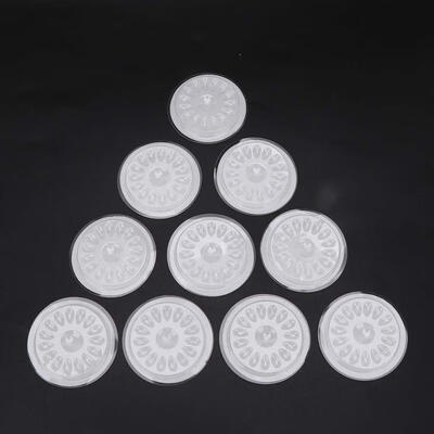 Greensen 10pcs Plastic Round Palette Nail Polish Pigment Mixing Nail Tips Display Holder Manicure Tool
Greensen 10pcs Plastic Round Palette Nail Polish Pigment Mixing Nail Tips Display Holder Manicure Tool