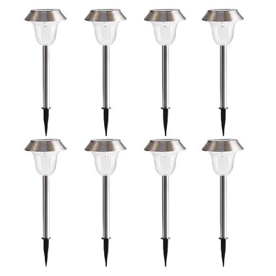 10 Pack Solar Garden Lights Outdoor Stainless Steel White LED Pathway Lamp Garden Decoration Landscape Lighting for Patio Lawn Y
10 Pack Solar Garden Lights Outdoor Stainless Steel White LED Pathway Lamp Garden Decoration Landscape Lighting for Patio Lawn Y