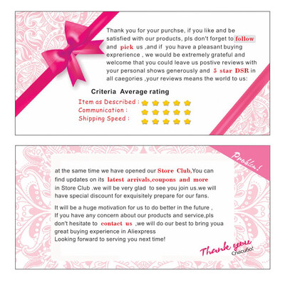 〖Follure〗Praise Card