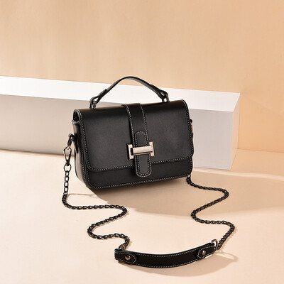 Womens fashion casual small square bag Korean version of Joker Messenger bag ladies small handbag