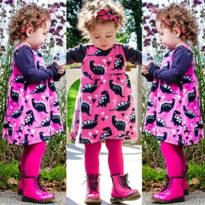 NEW Fashion Cotton Dinosaur Newborn Kids Baby Girl Dress Sundress Headband Casual Clothes
NEW Fashion Cotton Dinosaur Newborn Kids Baby Girl Dress Sundress Headband Casual Clothes