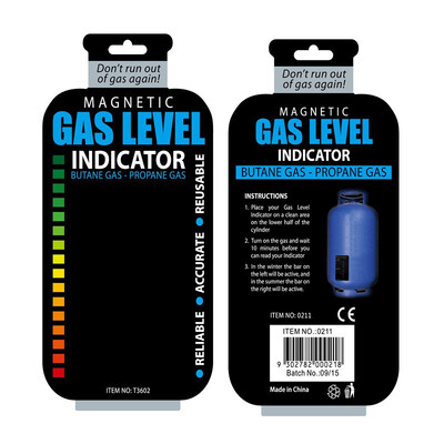 10PCS Gas Level Indicator Propane Butane LPG Fuel Gas Tank Level Indicator Magnetic Gauge Caravan Bottle Temperature Stick
10PCS Gas Level Indicator Propane Butane LPG Fuel Gas Tank Level Indicator Magnetic Gauge Caravan Bottle Temperature Stick