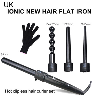 〖Follure〗New 4 in 1 Curling Iron Wand Hair Curler Set Interchangeable Barrel Tourmaline
〖Follure〗New 4 in 1 Curling Iron Wand Hair Curler Set Interchangeable Barrel Tourmaline