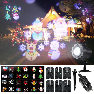 Projection Light Animated LED Projector Light Christmas Projector Lights Halloween Projector with 6 Dynamic Animation Slides for H
Projection Light Animated LED Projector Light Christmas Projector Lights Halloween Projector with 6 Dynamic Animation Slides for H
