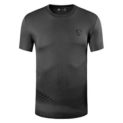 LSL225 Casual Elastic Quick Dry Short-Sleeve Round Neck Mens T-Shirt Tee Top For Cycling Running Sports
LSL225 Casual Elastic Quick Dry Short-Sleeve Round Neck Mens T-Shirt Tee Top For Cycling Running Sports