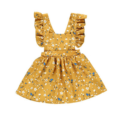 Summer Casual Baby Girls Floral Print Flare Sleeve Backless Design Dress Kids Toddler Sundress 0-36Mborn Baby Clothes
Summer Casual Baby Girls Floral Print Flare Sleeve Backless Design Dress Kids Toddler Sundress 0-36Mborn Baby Clothes