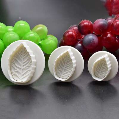 Veined Rose Leaf Shape Plunger Cutter Plastic Cookie Cutters Cake Biscuit Mold Spring Fondant Cake Embossing Decorating Tools
Veined Rose Leaf Shape Plunger Cutter Plastic Cookie Cutters Cake Biscuit Mold Spring Fondant Cake Embossing Decorating Tools