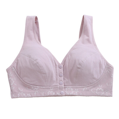 Wireless Cotton Bras For Women Lingerie Front Close T-back Bra Leisure Comfortble Underwear Plus Size
Wireless Cotton Bras For Women Lingerie Front Close T-back Bra Leisure Comfortble Underwear Plus Size