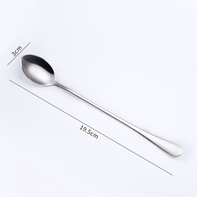 Stainless steel Long Handled coffee spoons Coffee ice drink stirring spoon Ice Cream Dessert Tea Spoon
Stainless steel Long Handled coffee spoons Coffee ice drink stirring spoon Ice Cream Dessert Tea Spoon